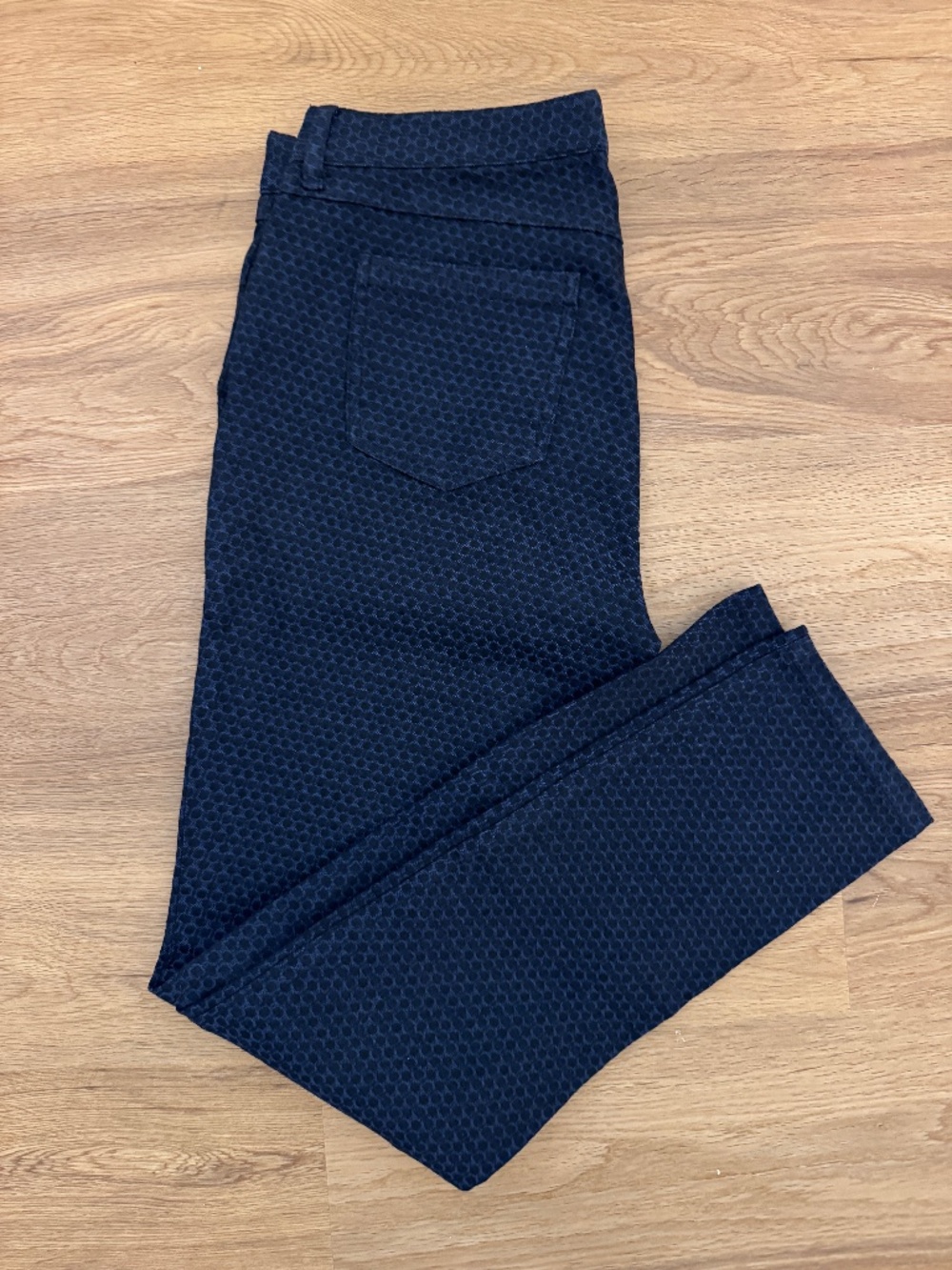 Dark Blue and Black Per Se Pants